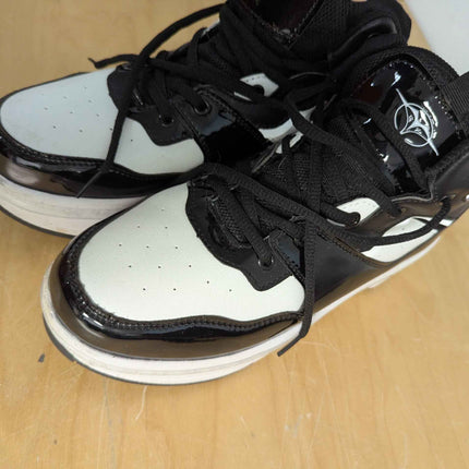 Kick Speed Vapor MID Roller Skate Shoes size 10 US, 42 EU, Black and white