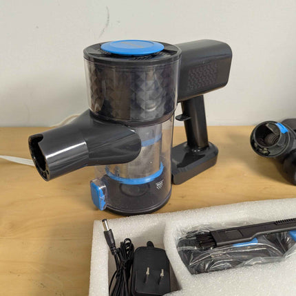 N10 Cordless Vacuum Cleaner, Powerful and Lightweight Blue 2200mAh 40 Minutes Lo
