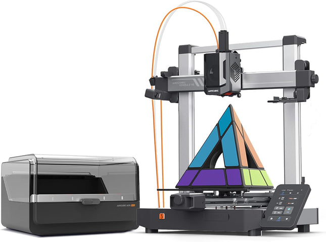 (Printer only) Anycubic Kobra 3 V2 3D Printer, Smart Multicolor Printing Up to 6