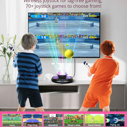 (No cables) Dance Mat for Kids and Adults: 2-Player Electronic Dance Pad with HD