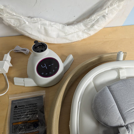 Baby Swing for Infants with Bluetooth Music Speaker & Remote Control - Portable