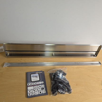 Waterfall Pool Fountain LONGRUNNEW 304 Stainless Steel 35.4" Rectangular Waterfa