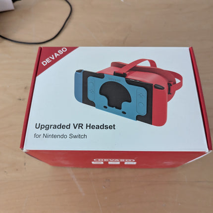 VR Headset for Nintendo Switch & OLED, Upgraded Virtual Reality Glasses With Adj