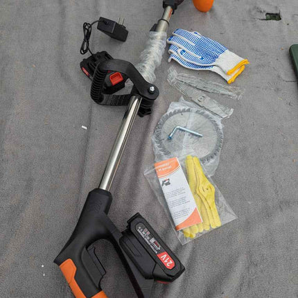 Electric Lawn Mower, Small Household Lawn Mower, Handheld Lithium Battery Lawn M