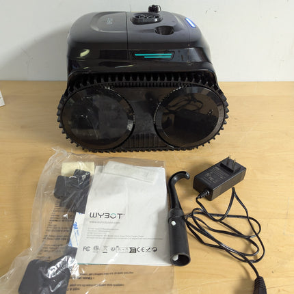 WYBOT C2 Cordless Robotic Pool Cleaner, App Control, 180 Min Runtime, Wall & Waterline Cleaning for Inground Pools