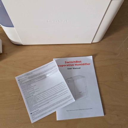 SwitchBot Evaporative Humidifier for Bedroom 4.5L, No Mist No White Dust, 750ml/