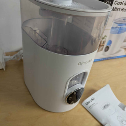 Humidifiers for Bedroom Large Room Home - GloryAir 6L Quiet Top Fill Cool & Warm