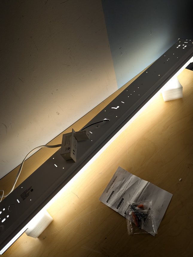 4FT LED Wraparound 40W Shop Lights for Garage, 4400lm, 4000K, 4 Foot LED Wrap Li