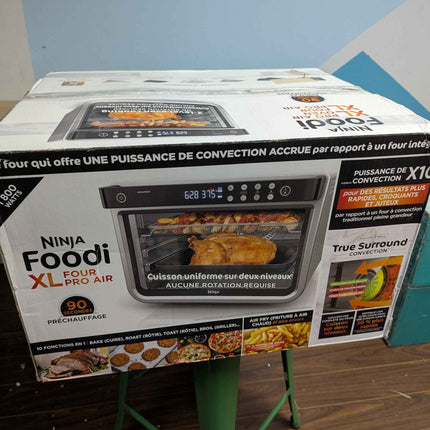 Ninja DT201C, Foodi 10-in-1 XL Pro Air Fry Oven, Stainless steel, 1800W (Canadia