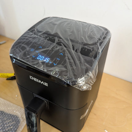 DEIME Air Fryer 3 Qt, Small Airfryer Digital Space Saving Compact, Bake, Reheat,