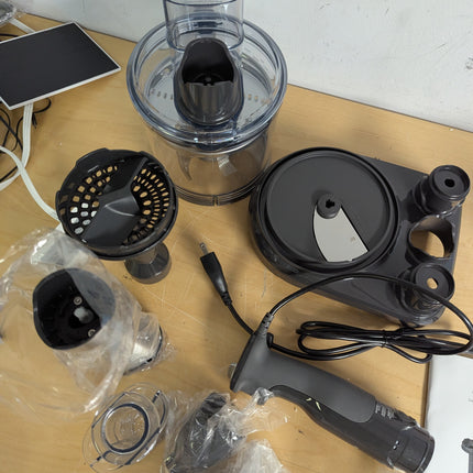 Breville the All in One Immersion Blender BSB530XL, Silver & Black