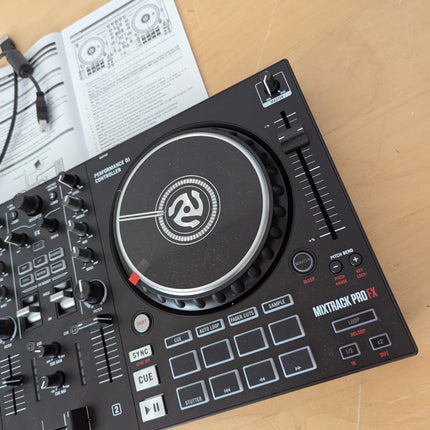 Numark Mixtrack Pro FX Serato DJ Controller with 2 Decks, Mixer, Effects Paddles