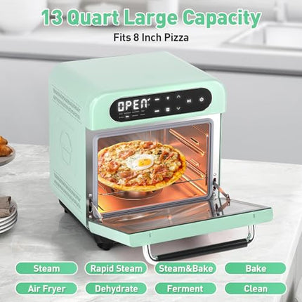 Secura Multifunction Air Fryer Steam Oven, 13 Quart Compact Oven with Convection
