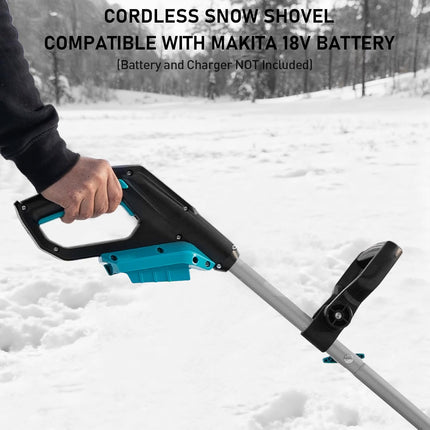 Brushless Snow Shovel Compatible with Makita 18V Battery (Tool Only), 12” Cordle