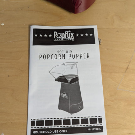 Popflix Hot Air Popcorn Popper No Oil Required https://a.co/d/3b6XEfo