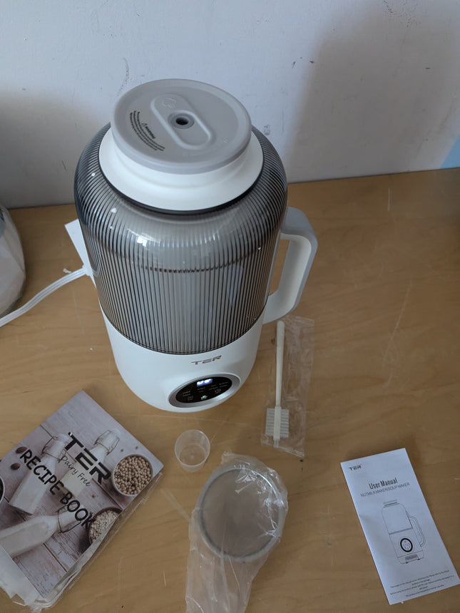 10-in-1 Nut Milk Maker, Electric Bean and Nut Milk Machine, 40oz Soy Milk Maker