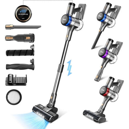 NO CHARGER INSE S9 Cordless Vacuum Cleaner with 400W/30Kpa Suction 55min Max Run