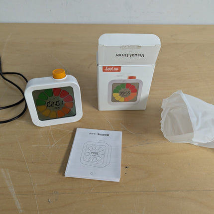EooCoo Visual Timer for Kids, 99 Minute Colorful Petals Countdown Digital Timers