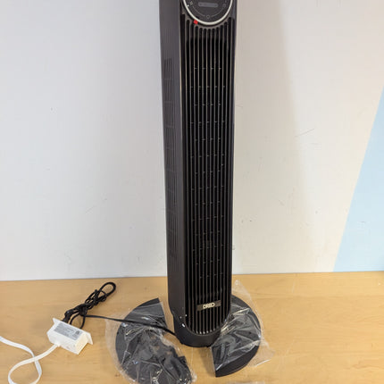 DREO Tower Fan for Bedroom (2026), Bladeless Oscillating Floor Fan with DC Motor, 8 Speeds, 4 Modes & Remote