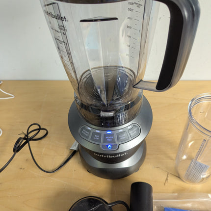 NutriBullet ZNBF30400ZC Blender 1200 Watts, Dark Gray, Big