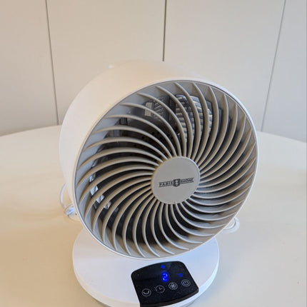 Air Circulator Fan with Remote, Small Oscillating Table Fan with 8-Hour Timer, 9