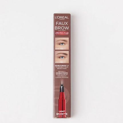 Loreal faux brow 392 1ml light brunette