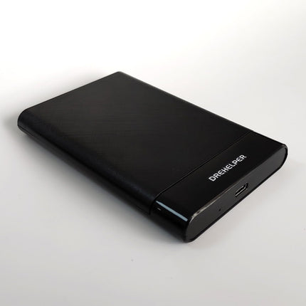 DREHELPER Hard Drive Enclosure, USB 3.1 Gen 2 Type C to 2.5 inch SATA SSD HDD Ma