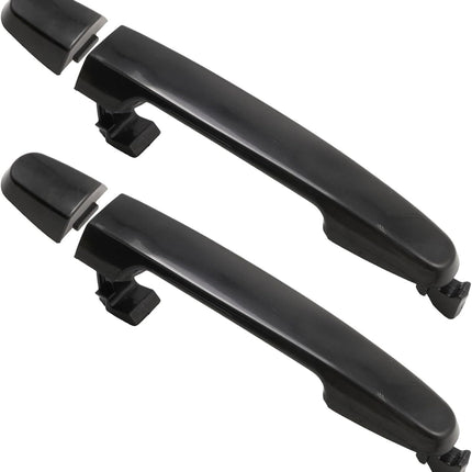 UOIENRT 2Pcs 92894 Exterior Door Handle Rear Driver and Passenger Side, Replacem