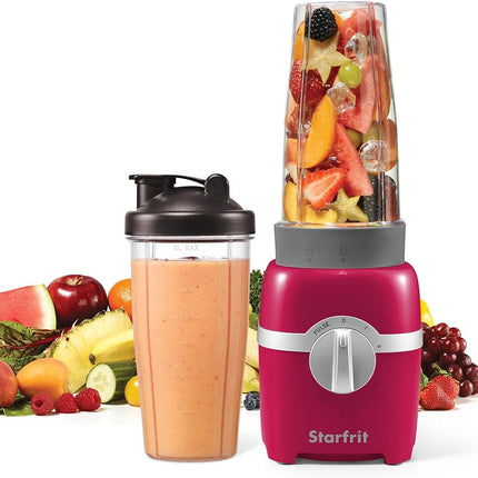 Starfrit Personal Blender - Two 828ml Cups - Two Blades - High, Low & Pulse Mode