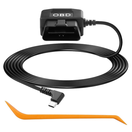 This OBD power cable from CERRXIAN delivers 24/7 surveillance mode and low volta