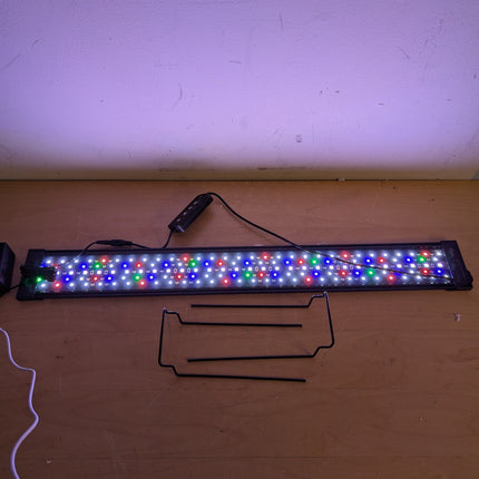 Actual unit: AQQA aquarium light switched on