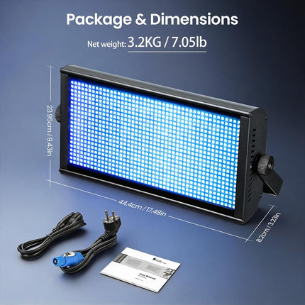 Big Dipper LF105 150W RGB LED strobe light bar