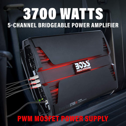 BOSS Audio Systems PV3700 Phantom 5-channel car amplifier