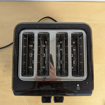 Actual unit: Cuisinart CPT-142BKC toaster, wear as shown
