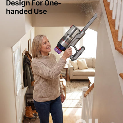 Ernamol cordless stick vacuum cleaner with attachments