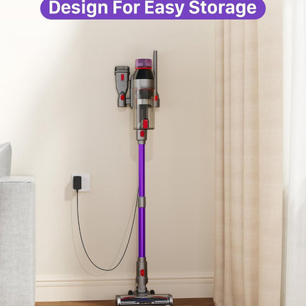 Ernamol cordless stick vacuum cleaner with attachments