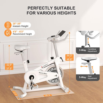 EYESUN stationary exercise bike