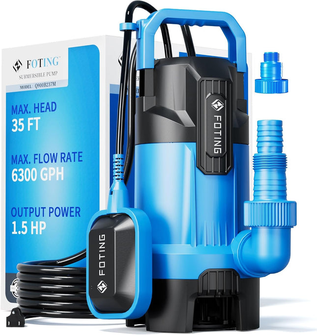 FOTING 1.5 HP submersible sump pump
