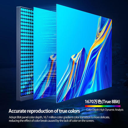 Gawfolk 32 inch 4K UHD monitor, 3840 x 2160 — product image