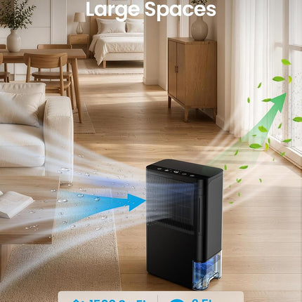 Globexis rotary dehumidifier with 2.5L tank — product image