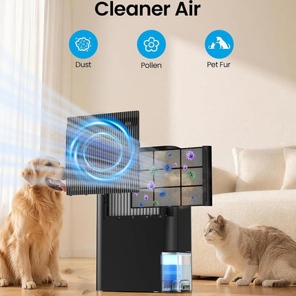 Globexis rotary dehumidifier with 2.5L tank — product image