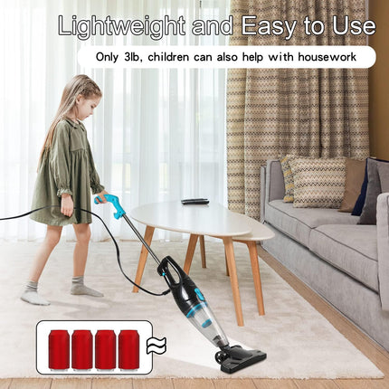 Intercleaner corded stick vacuum cleaner