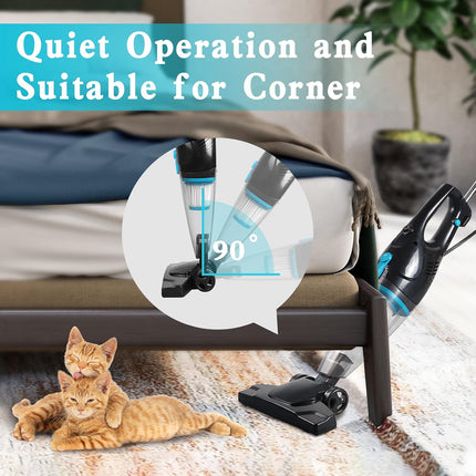 Intercleaner corded stick vacuum cleaner