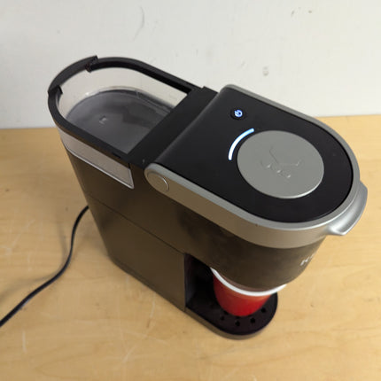 Actual unit: Keurig K-Mini brewer, reservoir lid missing