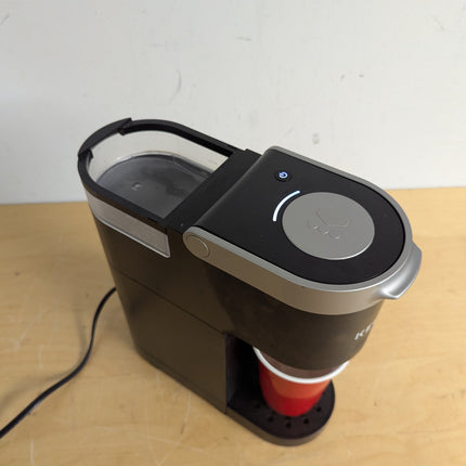 Actual unit: Keurig K-Mini brewer, reservoir lid missing