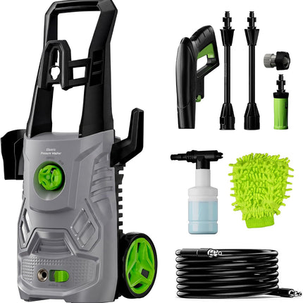 KVAOK W6 electric pressure washer with foam cannon