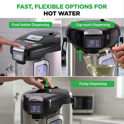 NutriChef NCHUD54 4L electric hot water dispenser