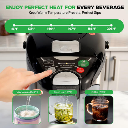 NutriChef NCHUD54 4L electric hot water dispenser