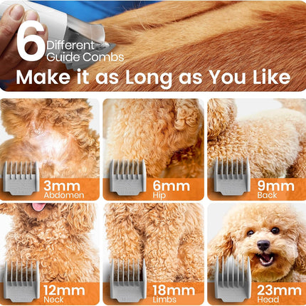 oneisall LM2 dog grooming kit with vacuum