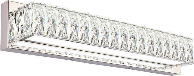 ZUZITO Modern Bathroom Light Fixtures - LED Vanity Lights for Bathroom 18W - Cry